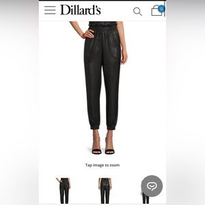 Gianni Bini Luxe Coated Annabeth Joggers